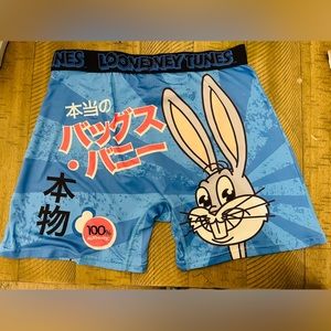 Men’s Looney Tunes Boxer Briefs|official licensed product|Blue Size:XL|EUC